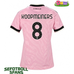 Juventus Teun Koopmeiners #8 Bortatröja Kvinnor 2026-27 Kortärmad